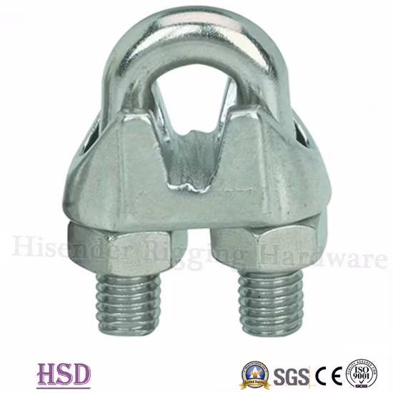 Morsetto deformabile per fune metallica DIN741