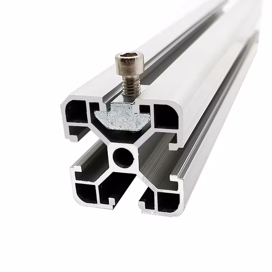 Dado a T scorrevole quadrato con intaglio in acciaio inossidabile per 40/45 DIN508