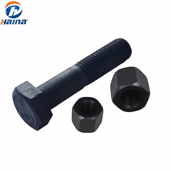 HDG / Bulloni esagonali semplici per costruzioni pesanti, acciaio al carbonio/acciaio inossidabile ASTM A325